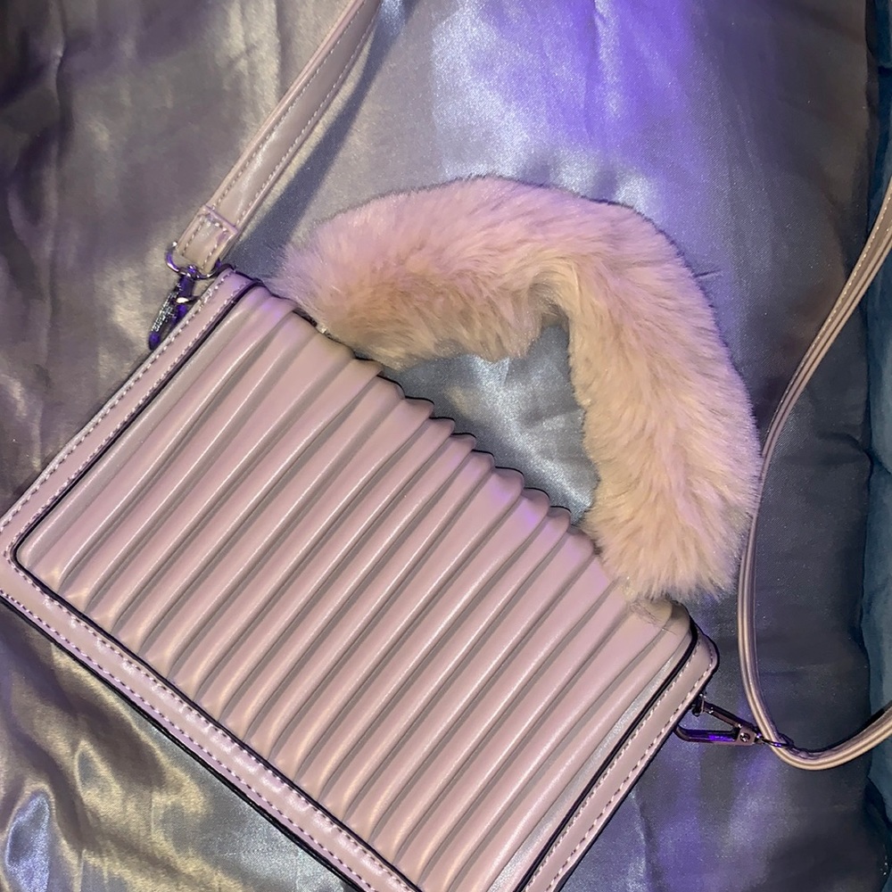 Furry purse
